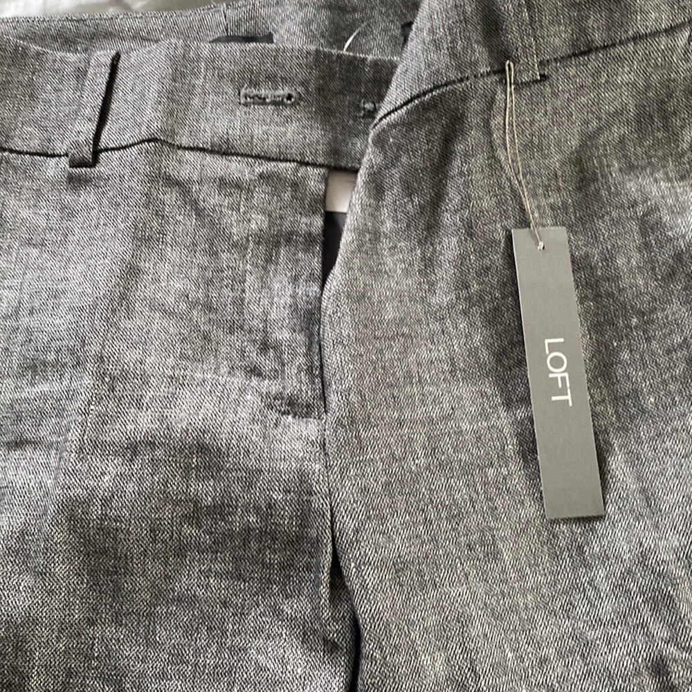 Brand new loft grey pant size 6 with tags